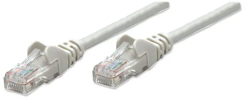 Intellinet 1M Grey Cat6 U/Utp Network Patch Cable (Cca, Pvc Jacket) – Model 340373 1