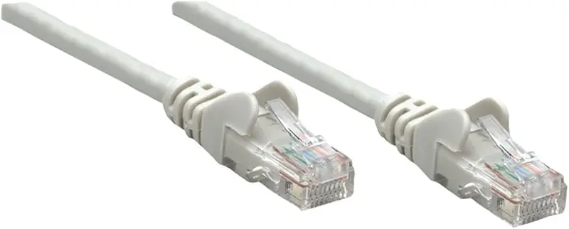 Intellinet 2M Grey Cat5E Cca Patch Cable — High-Quality U/Utp Rj45 Ethernet Cord 1