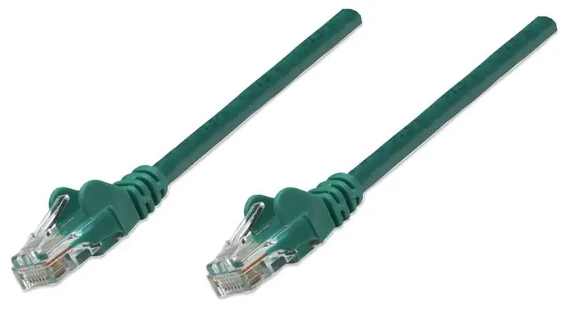 Intellinet 5-Meter Green Cat5E Network Cable – Cca Conductors, U/Utp Pvc 1
