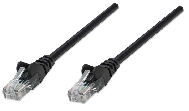Intellinet 5M Black Cat5E Patch Cable – U/Utp, Cca, Pvc, Rj45, High-Durability Design 1