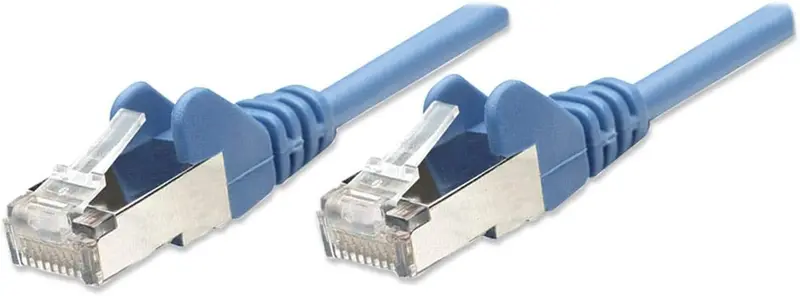 Intellinet Blue Cat5E Sf/Utp Patch Cable – 5M, Shielded Foil Design, Pvc Insulation 1