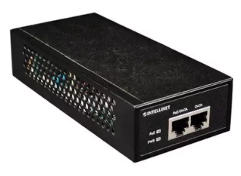 Intellinet Gigabit Poe+ Injector – 30W, Ieee 802.3At/Af Compliant, Uk Power Cord | 560566-Uk 1