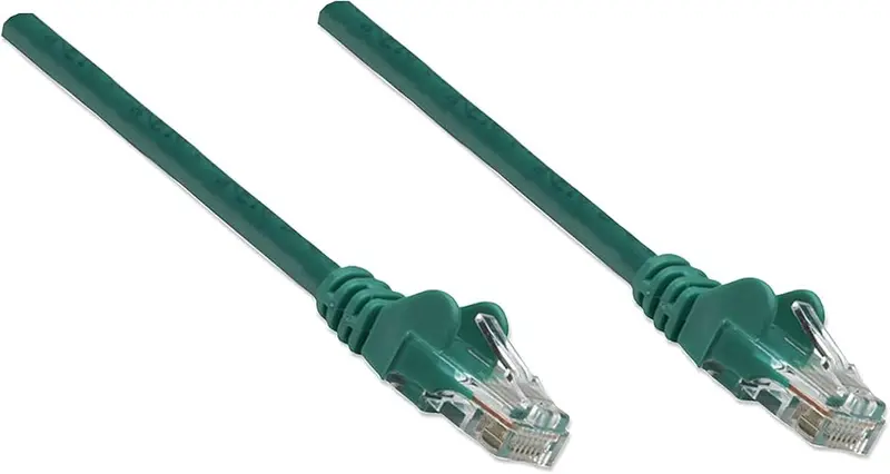 Intellinet Green Cat5E Network Patch Cable – 3M Cca U/Utp Pvc Rj45 (319782) 1