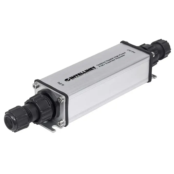 Intellinet Outdoor Gigabit Poe+ Extender Repeater For Long-Distance Ethernet | 561211 1