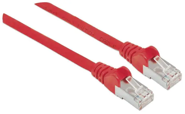 Intellinet Red Cat5E Sf/Utp Patch Cable – 5M, Shielded Foil, Pvc Jacket 1