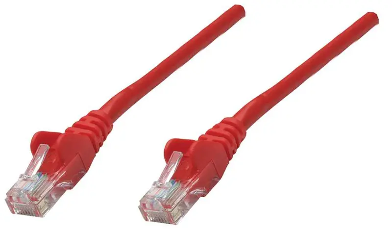 Intellinet Red Cat5E Shielded Patch Cable – 1.5 M, Sf/Utp Pvc 1
