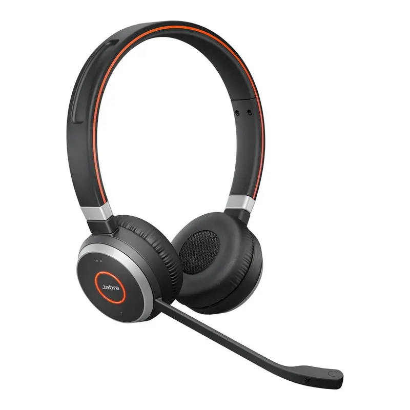 Jabra Evolve 65 Stereo Headset With Charging Stand – Microsoft Teams Certified 1