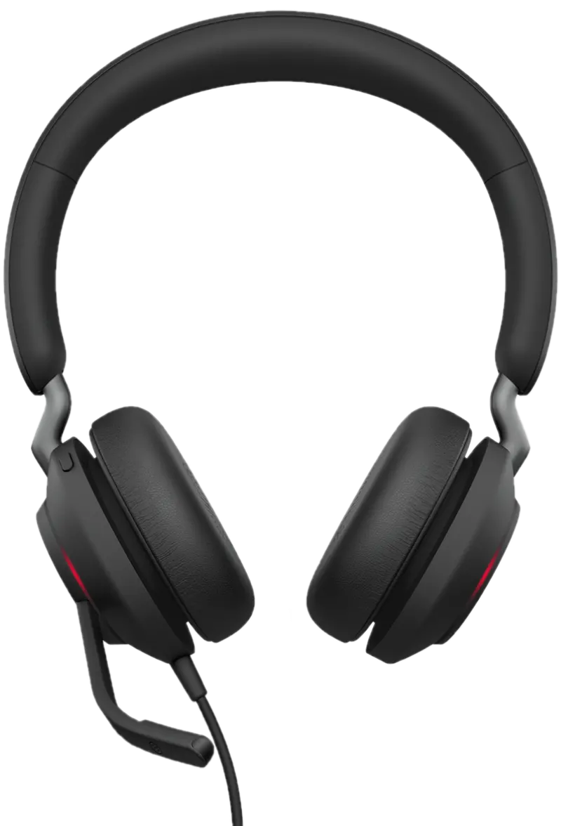 Jabra Evolve2 40 Se Usb-C Wired Stereo Headset – Lightweight Uc-Optimized Design | 24189-999-899 1