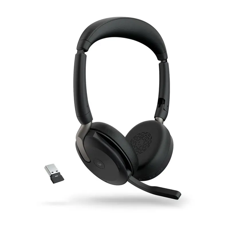 Jabra Evolve2 65 Flex Link380A Ms Stereo Headset – Flexible Deployment Options – Model 26699-999-999 1
