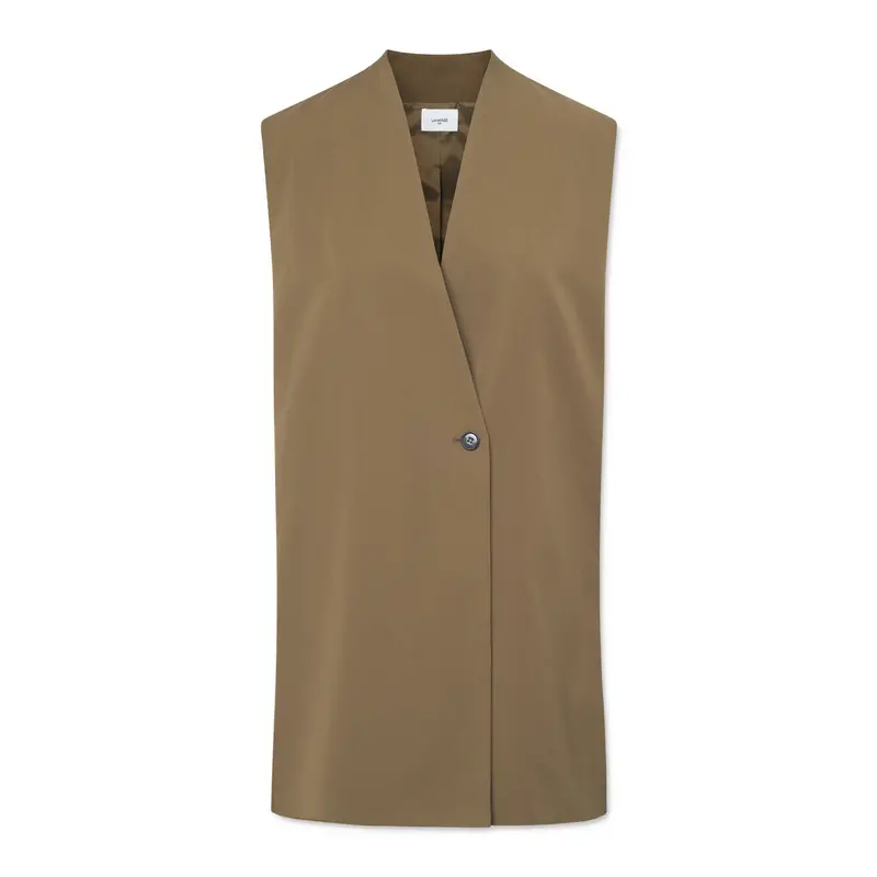 Kathy Wrap Dress In Rich Tapenade Olive 1