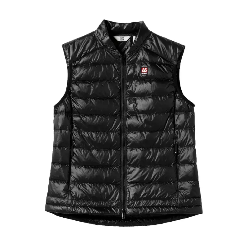 Keilir Women'S Down Vest In Black 1