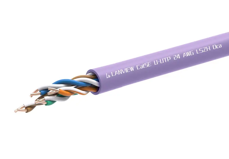 Lanview Cat5E U/Utp Unshielded Network Cable — Reliable Ethernet Connectivity 1