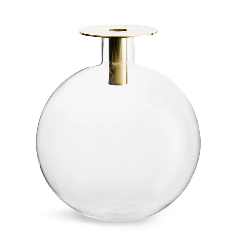 Large Candle Holder Or Flower Vase "Top", 17.5 Cm Diameter × 22 Cm Height 1