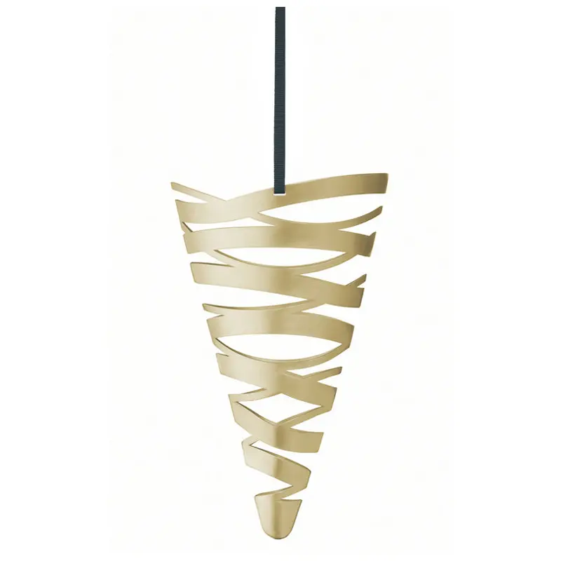 Large Hanging Cone Ornament "Tangle" (17 × 7 × 22 Cm) 1