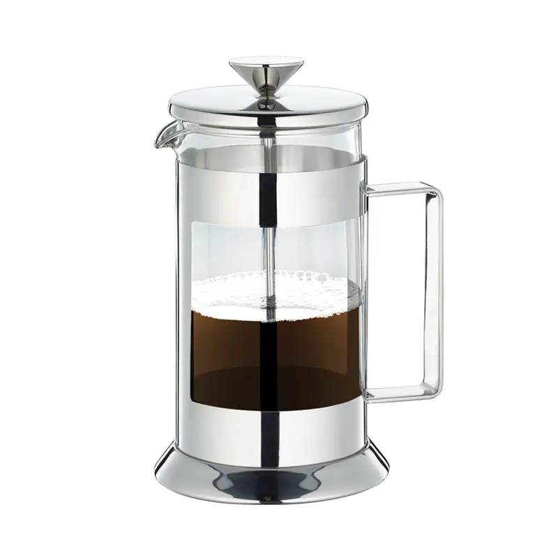 Laura Shiny French Press Coffee Maker – 8-Cup Capacity, 12 × 21 Cm 1