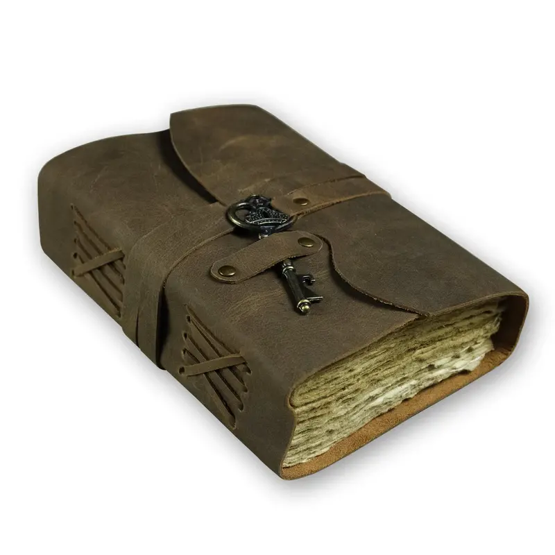 Leather-Bound Key Journal – Stylish Tracker For Keys & Essentials 1