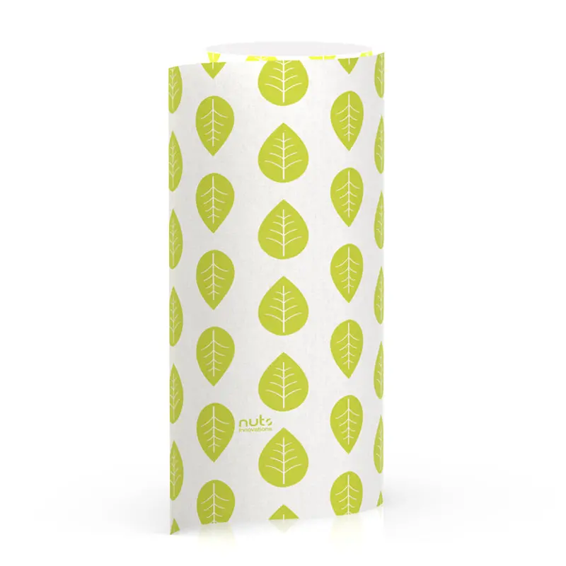 Leaves Reusable Bamboo Paper Towel Roll – 40 Sheets, 8Cm Diameter × 25Cm Length 1