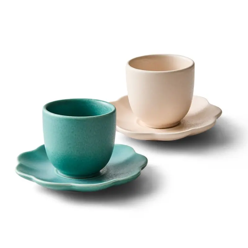 Leif Espresso Set – 110Ml Cup & Saucer, 2-Pair 1