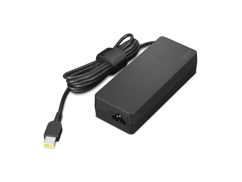 Lenovo 65W Indoor Inverter Power Adapter – Black | Model 4X21J08876 1