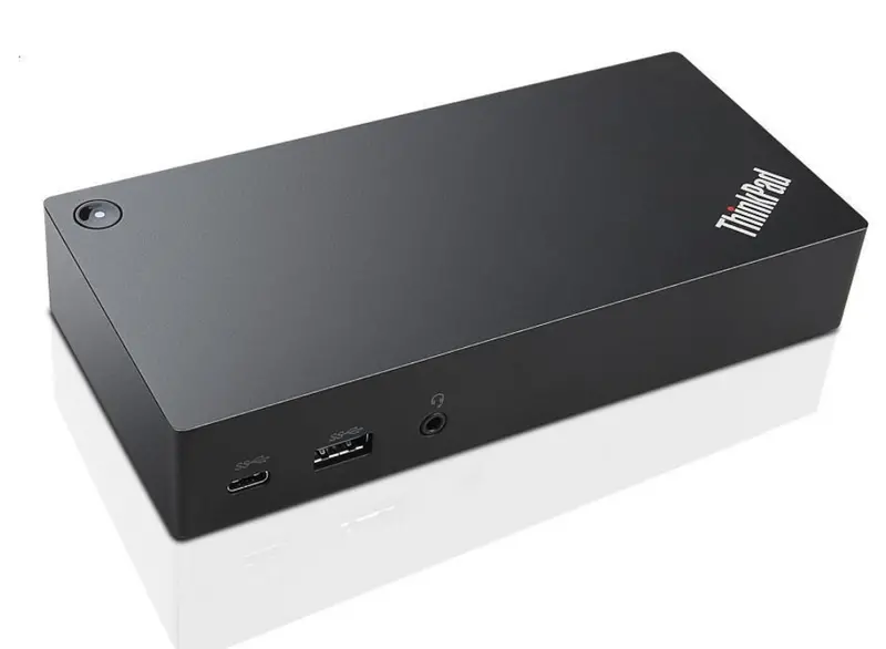 Lenovo Thinkpad Usb-C Dock – Slim Docking Station For Modern Laptops (40A90090It) 1