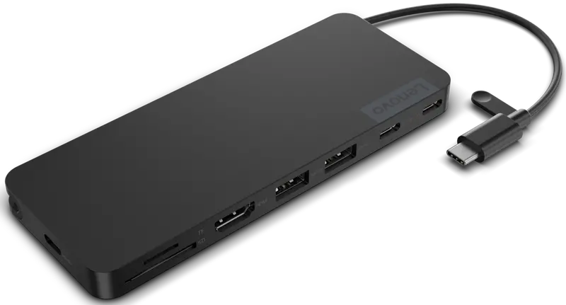 Lenovo Usb-C Slim Travel Dock – Compact Multiport Hub For On-The-Go Professionals | 4X11N40212 1