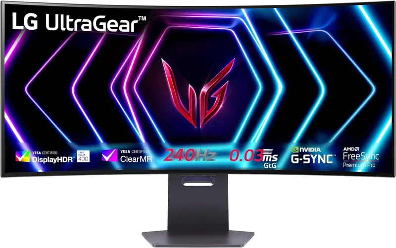 Lg Ultragear 39Gs95Qe-B 39-Inch Curved Oled Gaming Monitor – 240Hz Wqhd Performance 1