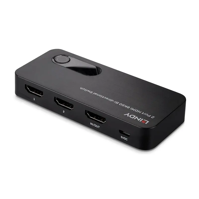 Lindy 2-Port Bi-Directional Hdmi 8K@60Hz Switch 1