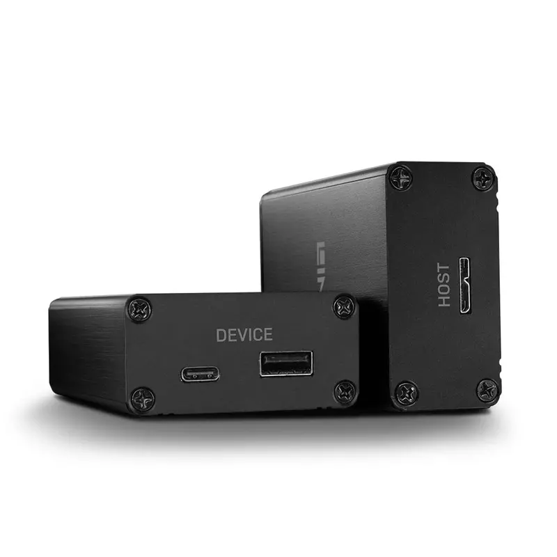 Lindy 300M Dual-Port Fibre Optic Usb 3.0 Extender | Model 43363 1
