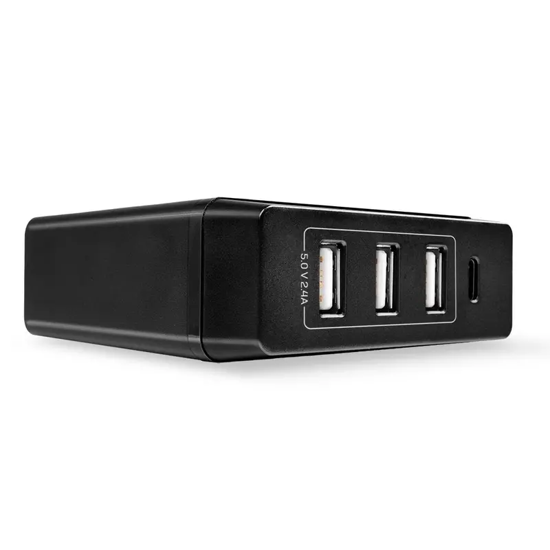 Lindy 72W Dual-Port Usb-C & Usb-A Smart Charger With Power Delivery | Model 73329 1