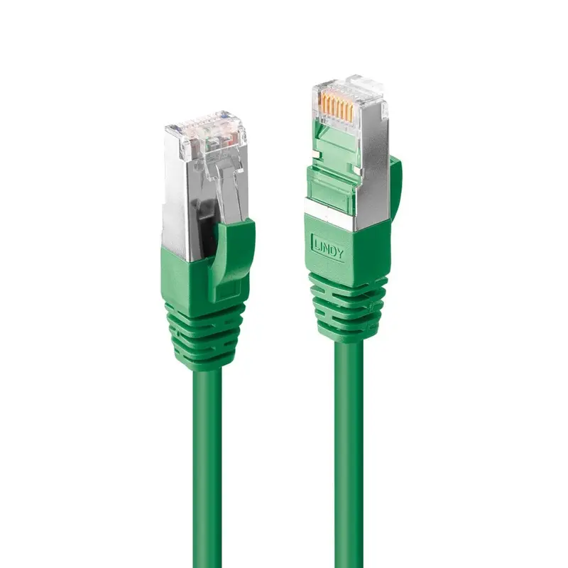Lindy Cat6A Snagless Gigabit Network Cable – 7.5M, Green, S/Ftp Ls0H | Model 47682 1