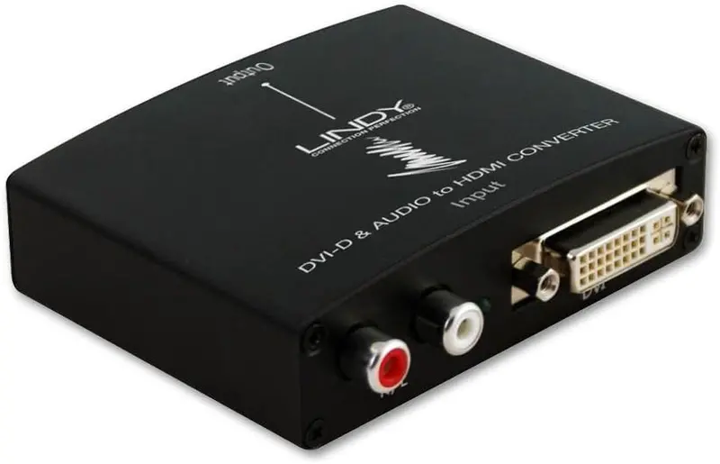 Lindy Dvi-D + Audio To Hdmi Converter With Full Audio Pass-Through 1