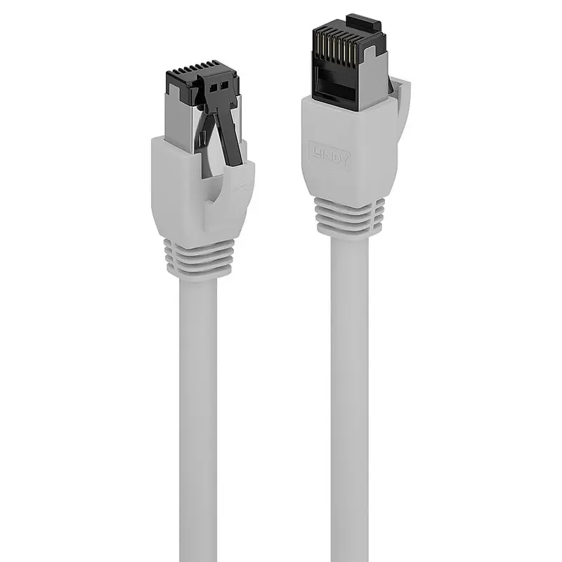 Lindy Grey Cat8.1 S/Ftp Lszh Ethernet Cable – 0.5M 1