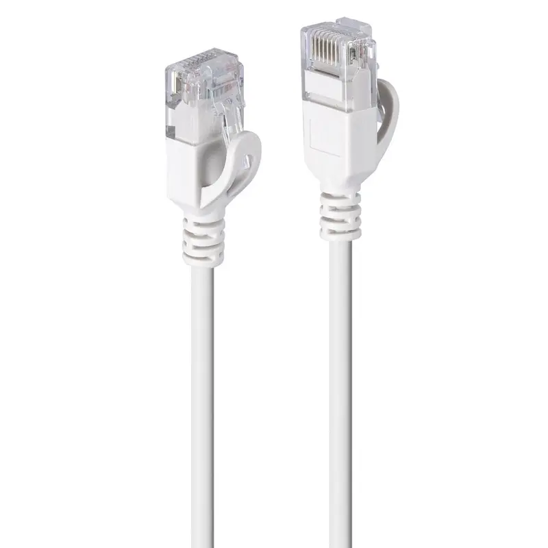 Lindy Ultra-Slim Grey Cat6A U/Utp Network Cable – 0.5M 1