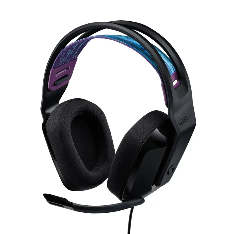 Logitech G335 Wired Gaming Headset – Lightweight, 7.1 Surround Sound, Comfortfit Design | 981-000978 1