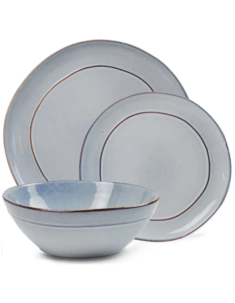 Lorenz 12-Piece Ceramic Dinnerware Set – Complete Table Setting 1