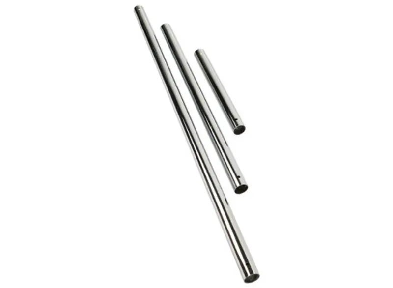 Loxit 9075 Extendable Silver Ceiling Mount Pole – 50Mm Ø × 750Mm For Projector Installations 1