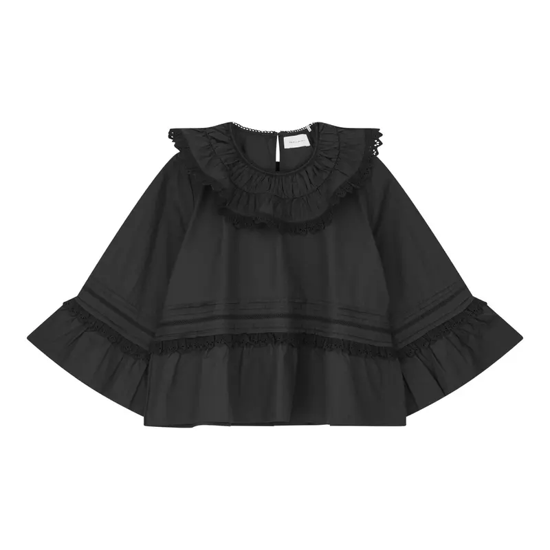 Lulu Classic Black Blouse 1