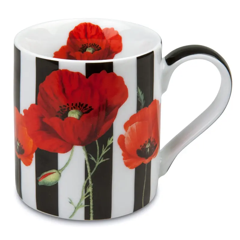 Madame Petite Stripes Ceramic Mug – 370 Ml 1