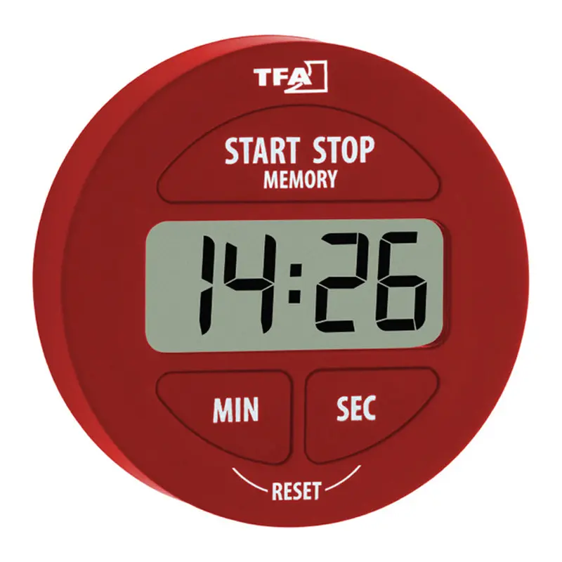 Magnetic Digital Timer/Cooking Stopwatch, 5.5 Cm Diameter × 1.7 Cm Thick 1