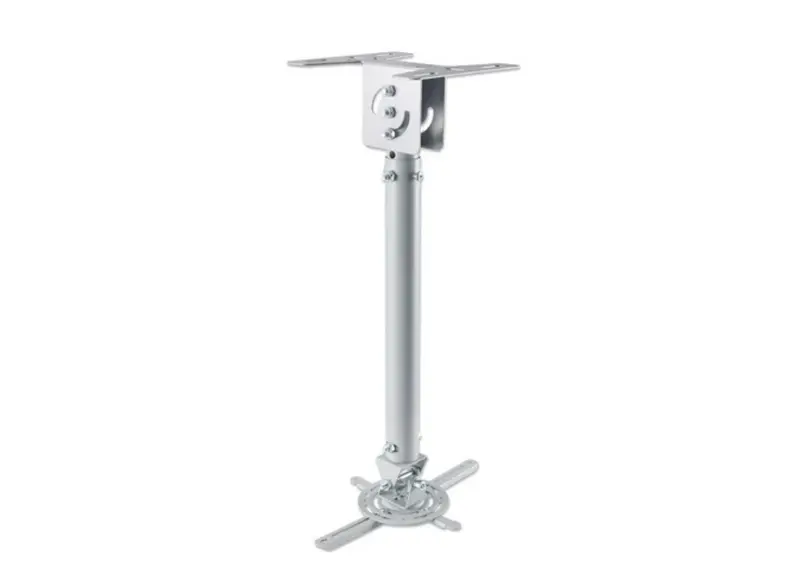 Manhattan 424851 Universal Silver Projector Ceiling Mount – Supports Up To 20Kg 1