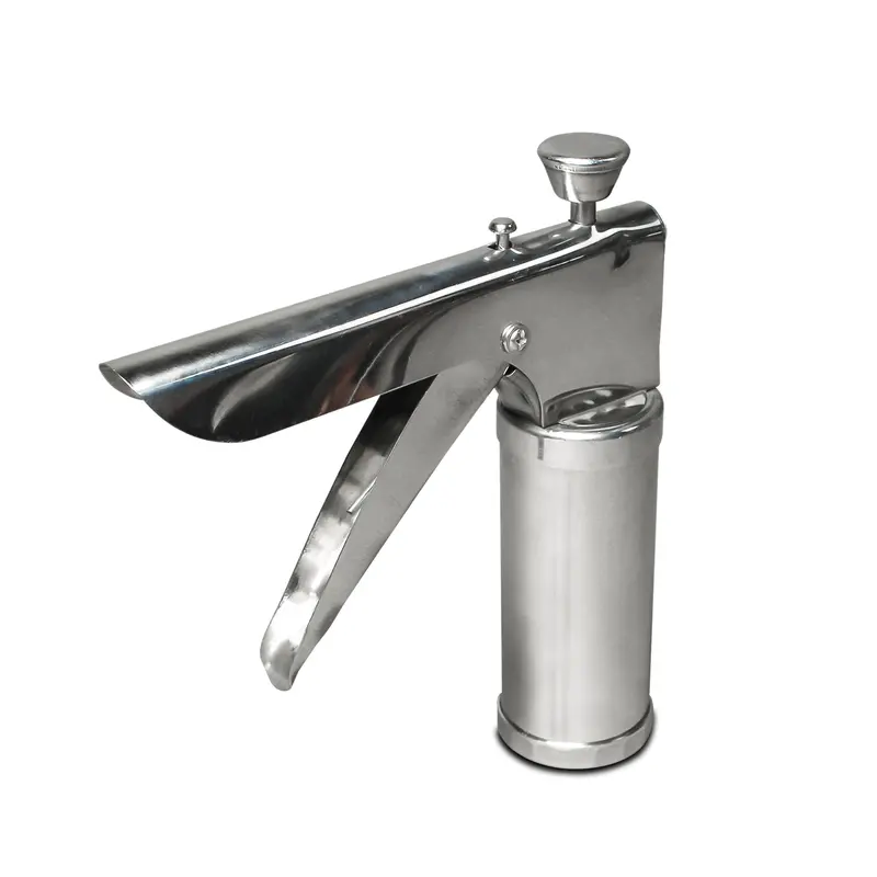 Manual Stainless Steel Sev Maker – Versatile Kitchen Press For Murukku, Chakli, Snacks & Noodle Shapes 1