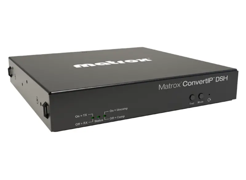 Matrox Convertip Dsh2 Hdmi-Over-Ip Dual-Port Sender With Sfp Fiber Ports 1
