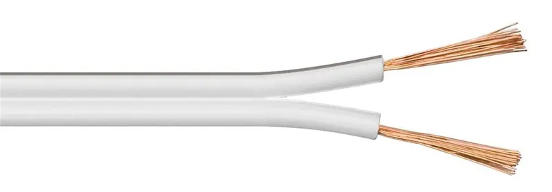 Microconnect Audspeaker2-100C: 100M White 2×2.5Mm² Speaker Cable 1