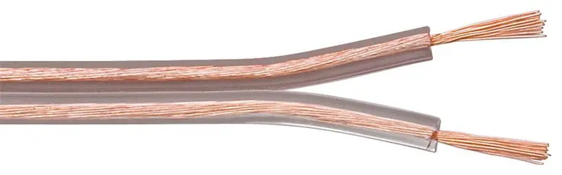 Microconnect Audspeaker7-100: 100M Transparent 2×2.5Mm² Speaker Cable 1