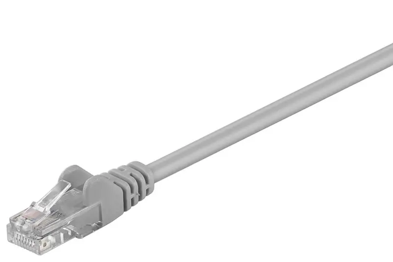 Microconnect Grey Cat5E Network Cable – 5M U/Utp Pvc (B-Utp505) 1