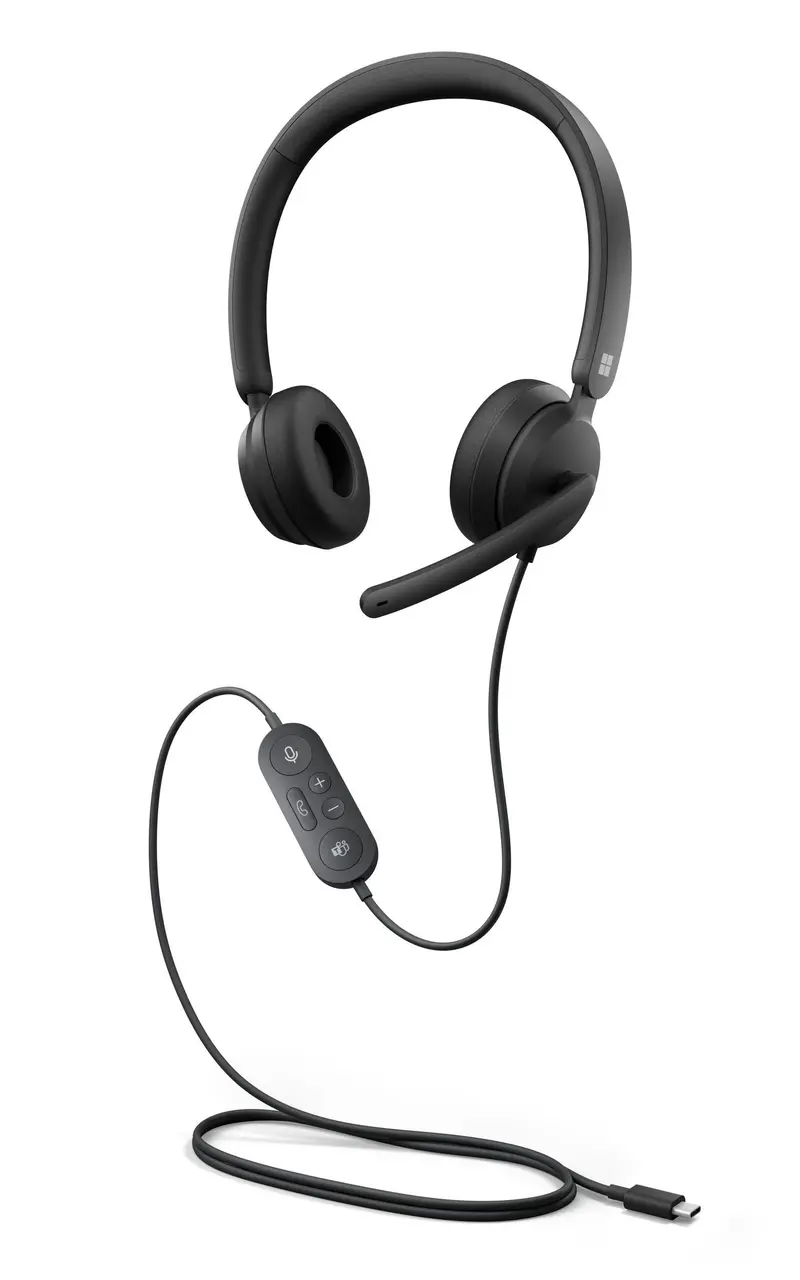 Microsoft Modern Wired Usb-C Headset – Black, Model I6S-00010 1