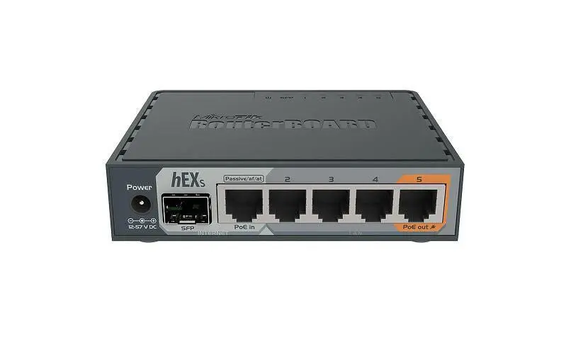 Mikrotik Hex S Router – Compact Gigabit Switch With Sfp Port (Rb760Igs) 1