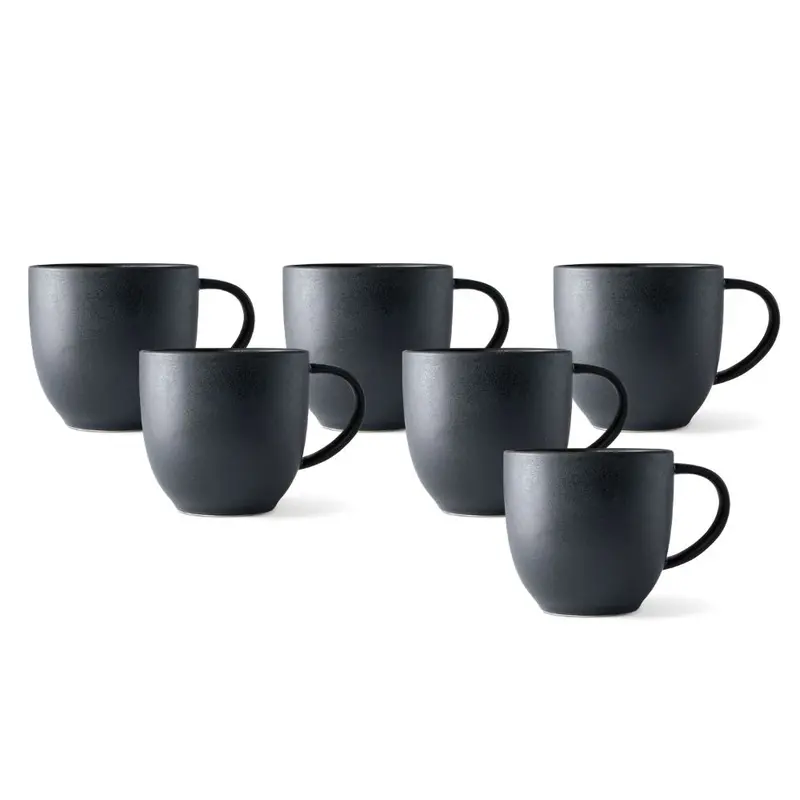 Milan Everyday Mug Set – 380Ml Capacity, Set Of 6 Dishwasher-Safe Cups 1