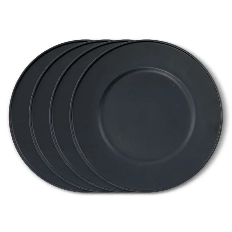 Milan Stoneware Dinner Plates – 28Cm, 4-Piece Set 1
