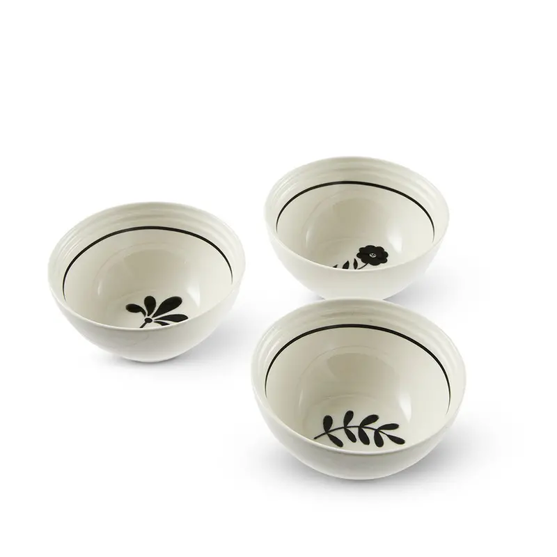 Mini Condiment Bowls – 8Cm Trio, Bistro Kitchen Set 1